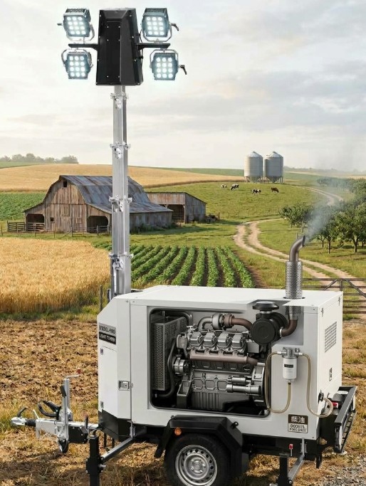 Lighting tower tracking